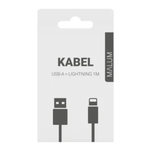 MALUM Kabel USB-A > Lightning 1m STANDARD